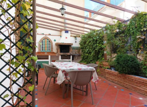 Casa de la Portuguesa, bonita terraza con barbacoa, Guejar Sierra